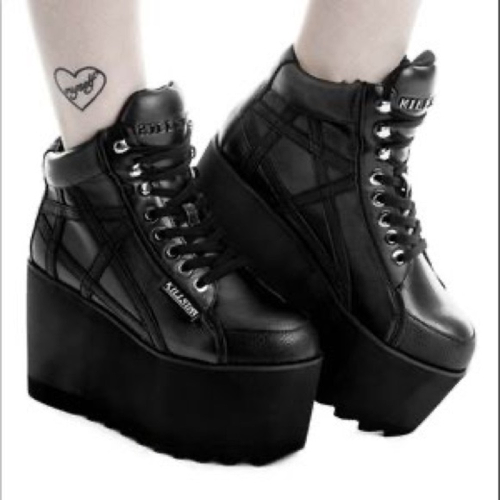 NEW Killstar Malice Platform Sneakers Size 11